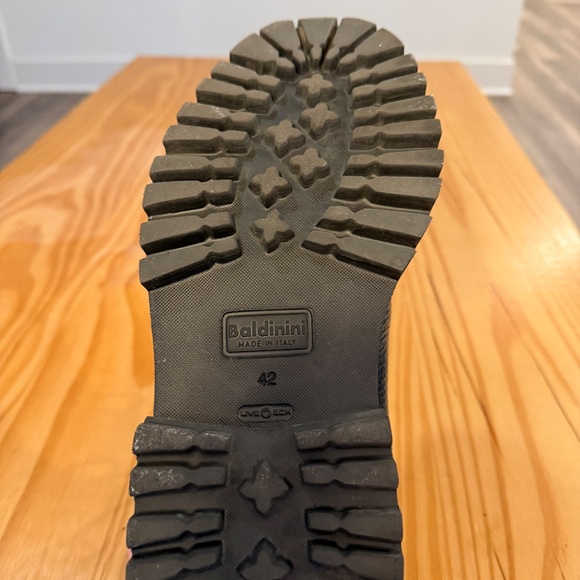 BALDININI made in Italy MEN'S DEEP BLUE LEATHER BOOTIE eu sz 42 - Picture 7 of 7